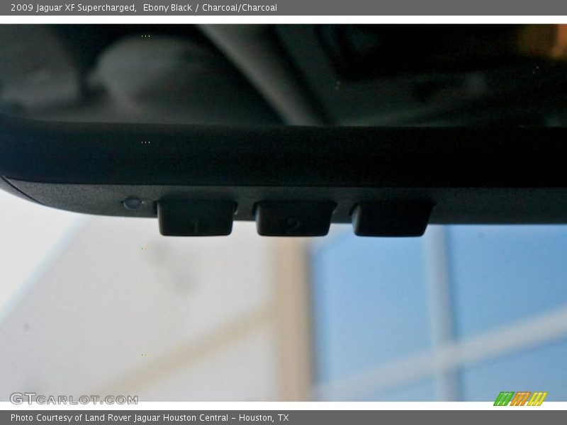 Ebony Black / Charcoal/Charcoal 2009 Jaguar XF Supercharged