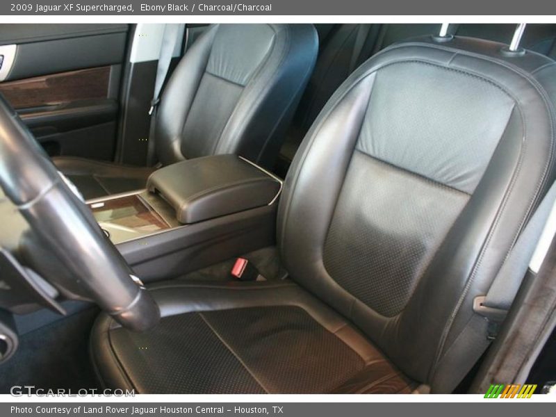 Ebony Black / Charcoal/Charcoal 2009 Jaguar XF Supercharged