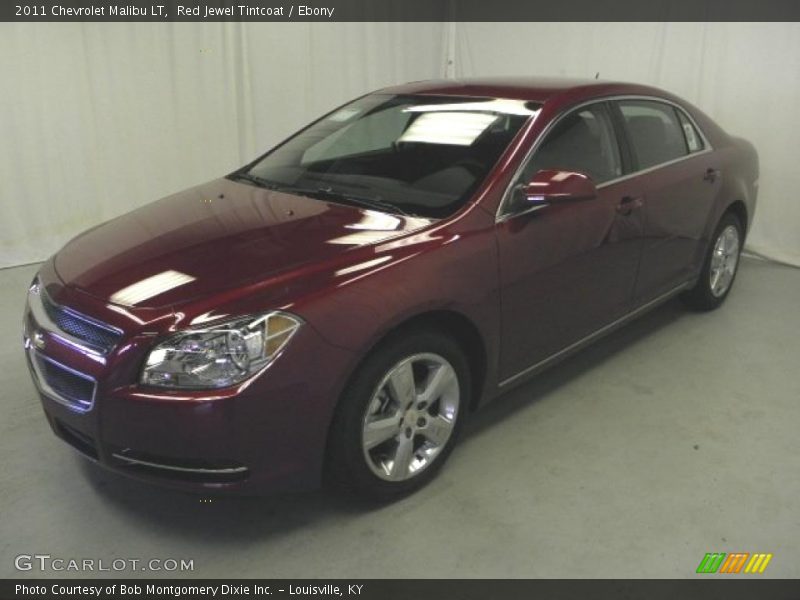 Red Jewel Tintcoat / Ebony 2011 Chevrolet Malibu LT