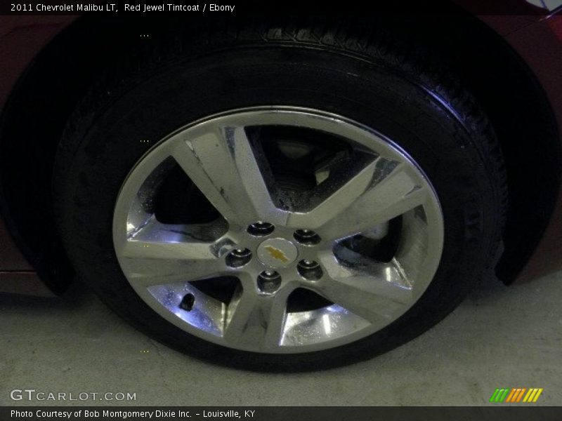 Red Jewel Tintcoat / Ebony 2011 Chevrolet Malibu LT