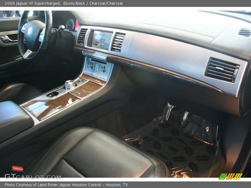 Ebony Black / Charcoal/Charcoal 2009 Jaguar XF Supercharged