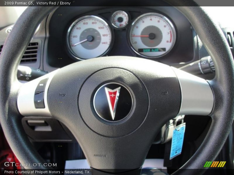 Victory Red / Ebony 2009 Pontiac G5