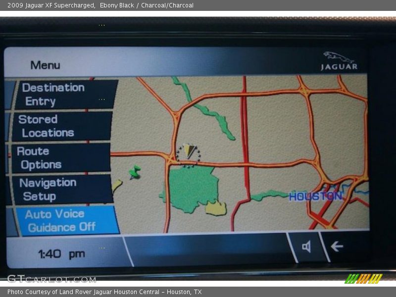 Ebony Black / Charcoal/Charcoal 2009 Jaguar XF Supercharged