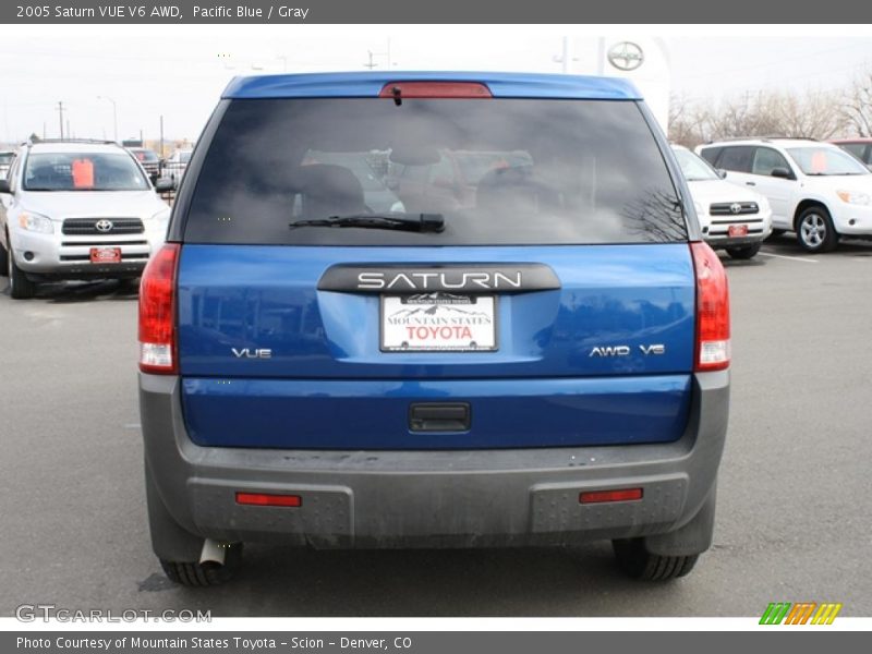Pacific Blue / Gray 2005 Saturn VUE V6 AWD