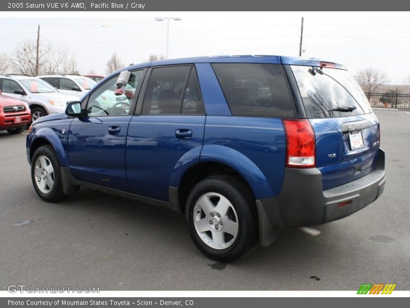Pacific Blue / Gray 2005 Saturn VUE V6 AWD