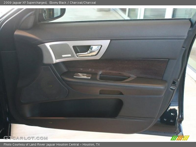 Ebony Black / Charcoal/Charcoal 2009 Jaguar XF Supercharged