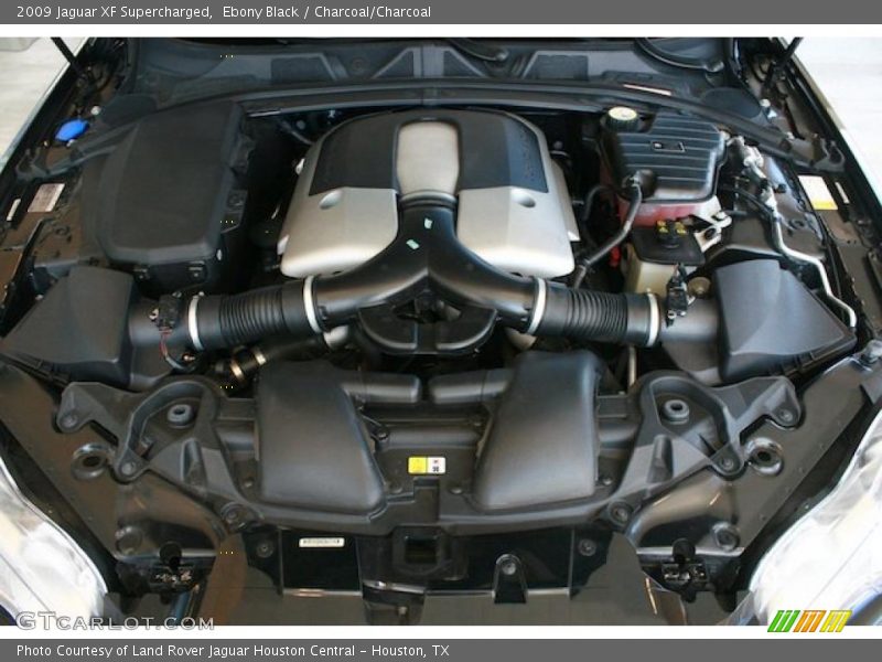 Ebony Black / Charcoal/Charcoal 2009 Jaguar XF Supercharged