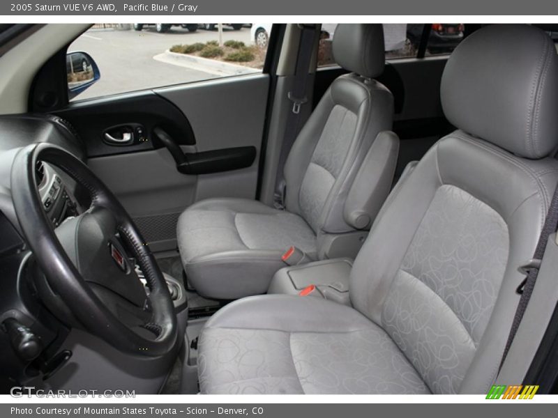 Pacific Blue / Gray 2005 Saturn VUE V6 AWD