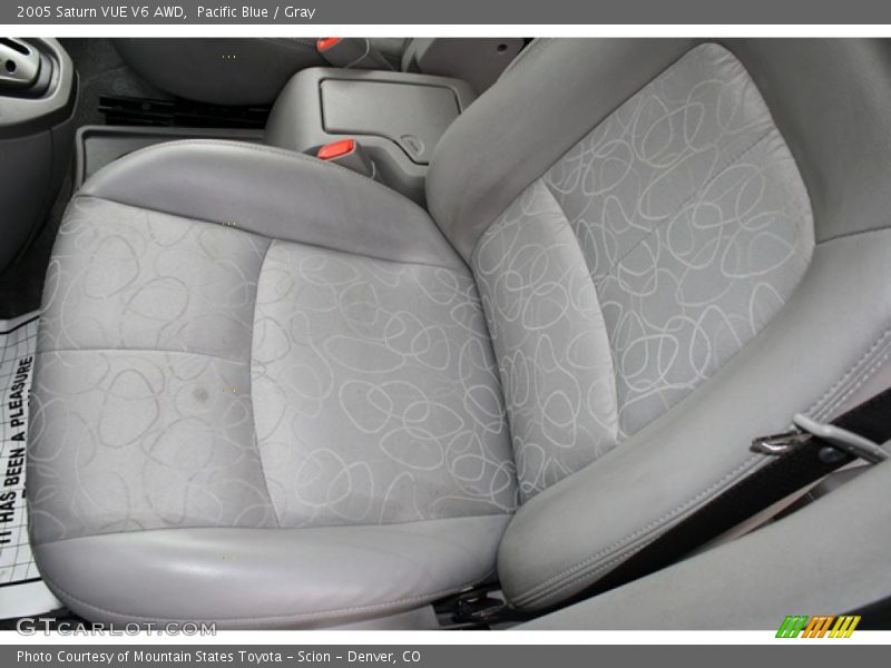 Pacific Blue / Gray 2005 Saturn VUE V6 AWD