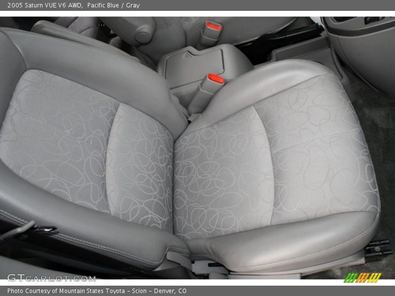 Pacific Blue / Gray 2005 Saturn VUE V6 AWD