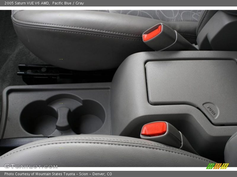 Pacific Blue / Gray 2005 Saturn VUE V6 AWD