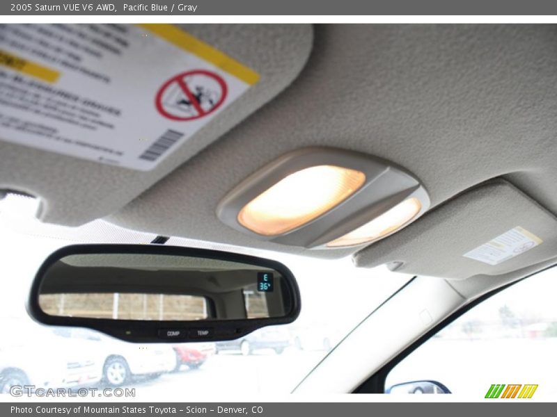 Pacific Blue / Gray 2005 Saturn VUE V6 AWD