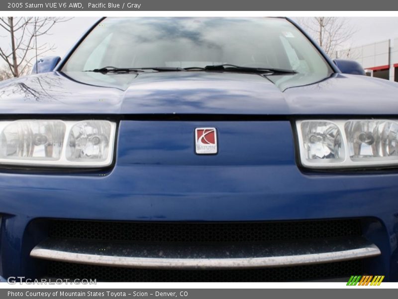 Pacific Blue / Gray 2005 Saturn VUE V6 AWD