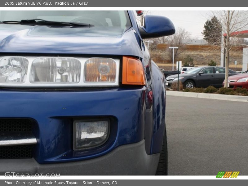 Pacific Blue / Gray 2005 Saturn VUE V6 AWD