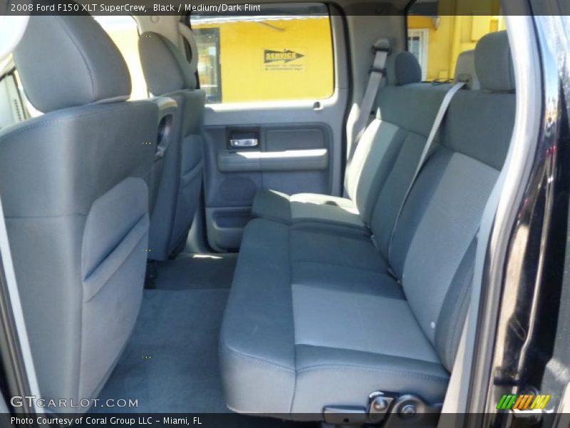 Black / Medium/Dark Flint 2008 Ford F150 XLT SuperCrew