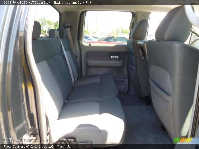 Black / Medium/Dark Flint 2008 Ford F150 XLT SuperCrew