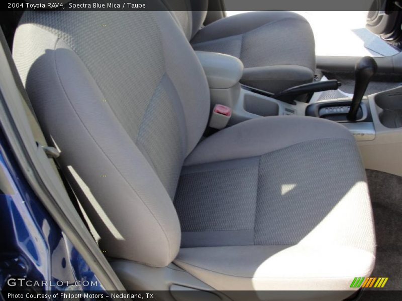 Spectra Blue Mica / Taupe 2004 Toyota RAV4