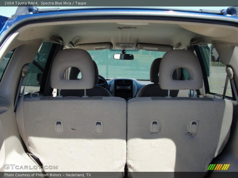 Spectra Blue Mica / Taupe 2004 Toyota RAV4