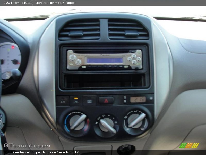Spectra Blue Mica / Taupe 2004 Toyota RAV4