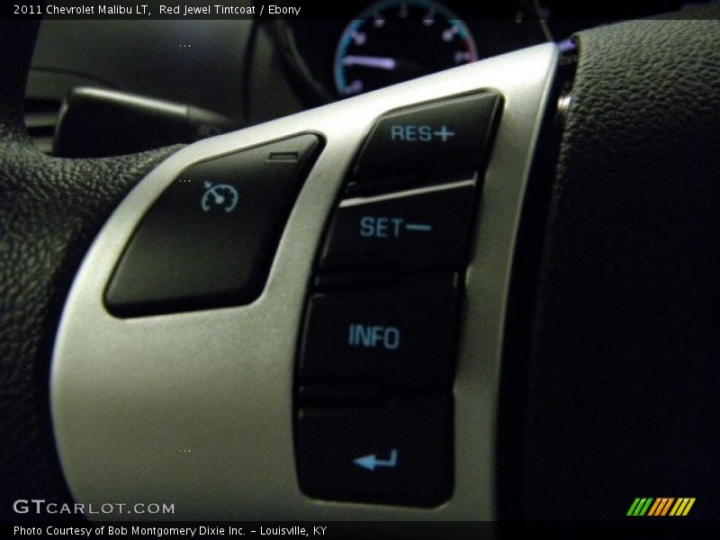 Red Jewel Tintcoat / Ebony 2011 Chevrolet Malibu LT