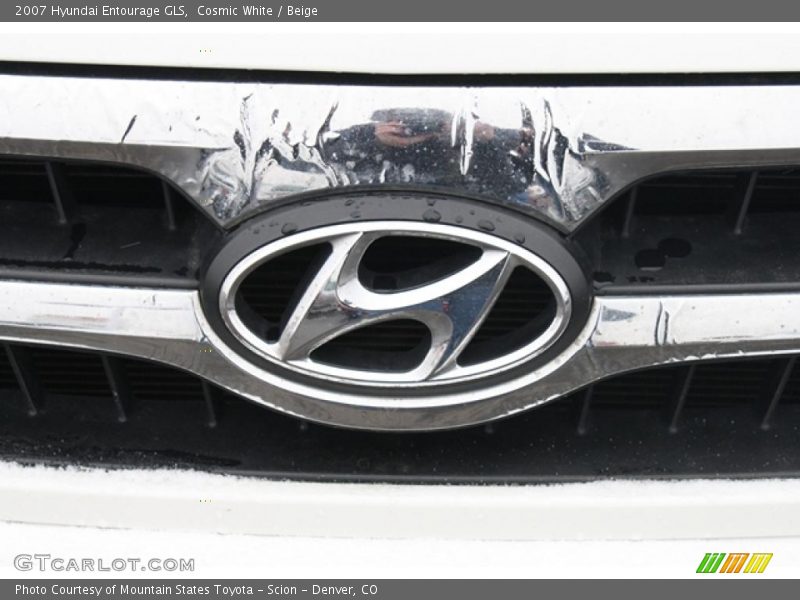 Cosmic White / Beige 2007 Hyundai Entourage GLS