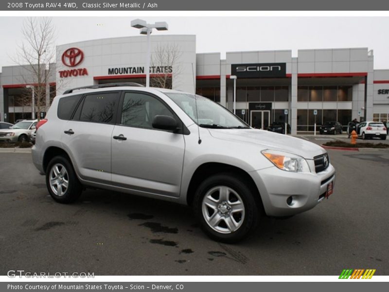 Classic Silver Metallic / Ash 2008 Toyota RAV4 4WD