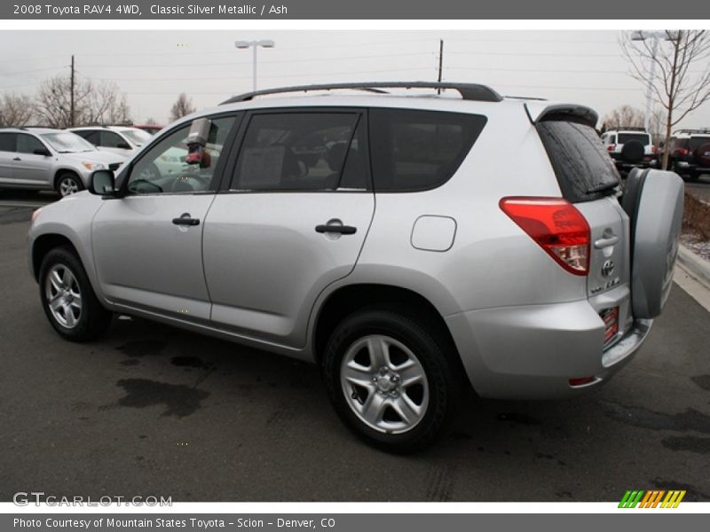 Classic Silver Metallic / Ash 2008 Toyota RAV4 4WD