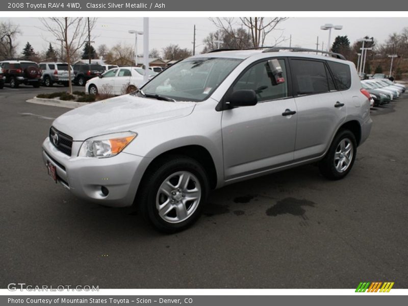 Classic Silver Metallic / Ash 2008 Toyota RAV4 4WD