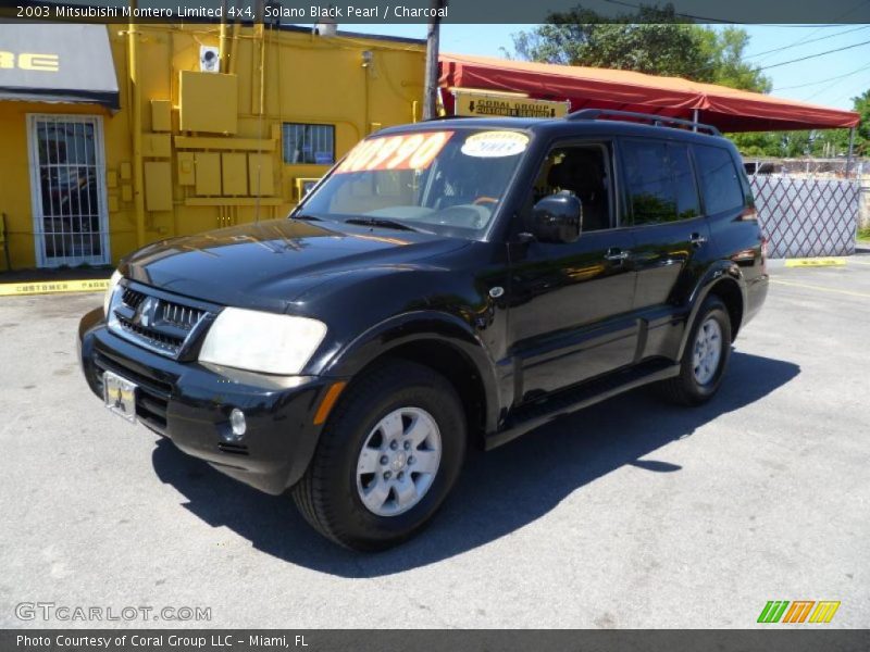 Solano Black Pearl / Charcoal 2003 Mitsubishi Montero Limited 4x4
