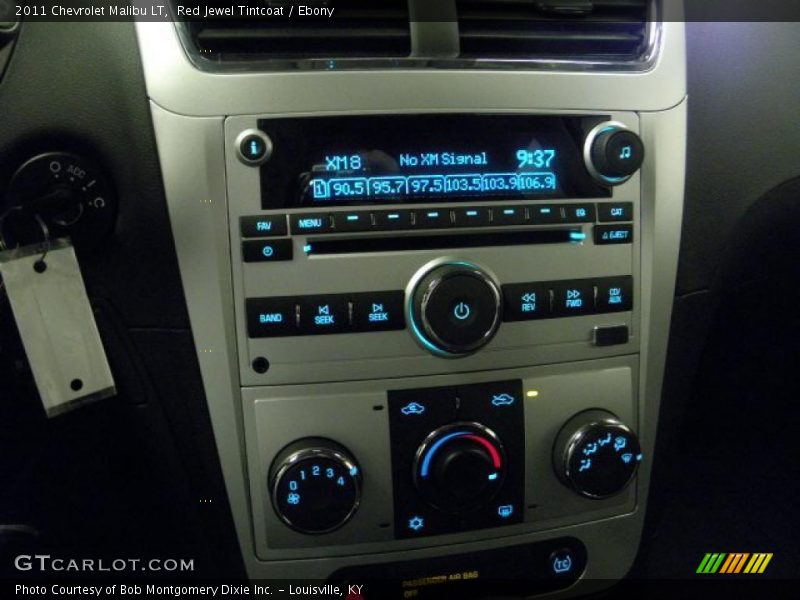 Red Jewel Tintcoat / Ebony 2011 Chevrolet Malibu LT