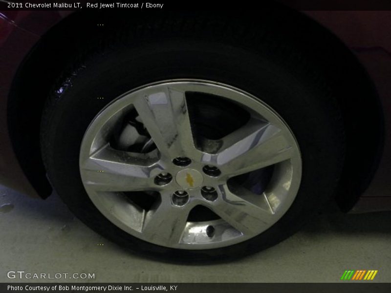 Red Jewel Tintcoat / Ebony 2011 Chevrolet Malibu LT