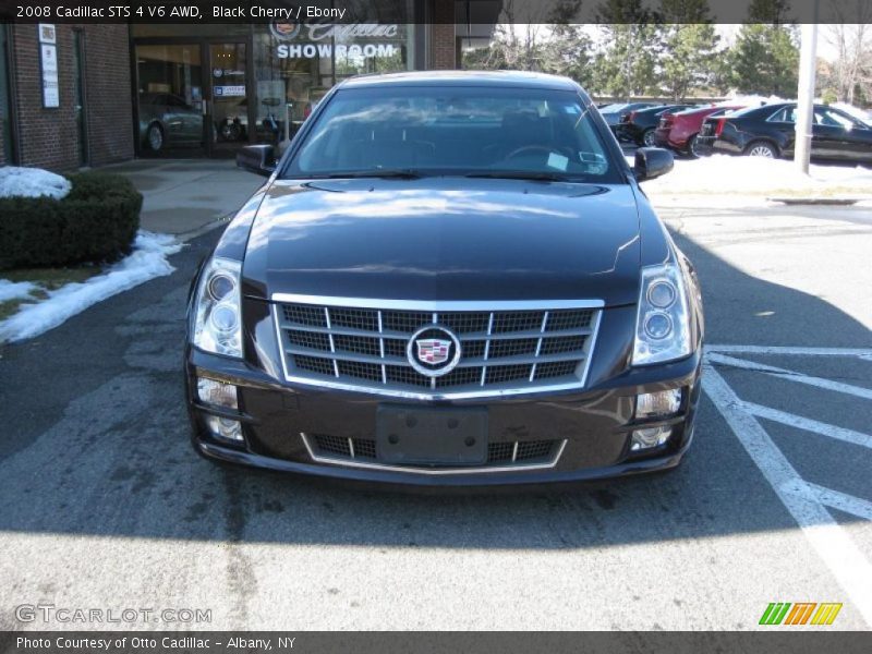 Black Cherry / Ebony 2008 Cadillac STS 4 V6 AWD