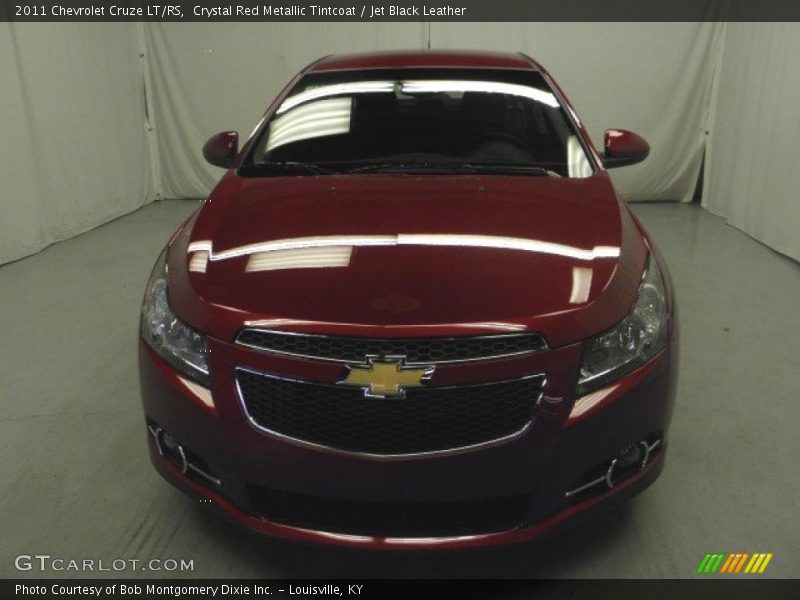 Crystal Red Metallic Tintcoat / Jet Black Leather 2011 Chevrolet Cruze LT/RS