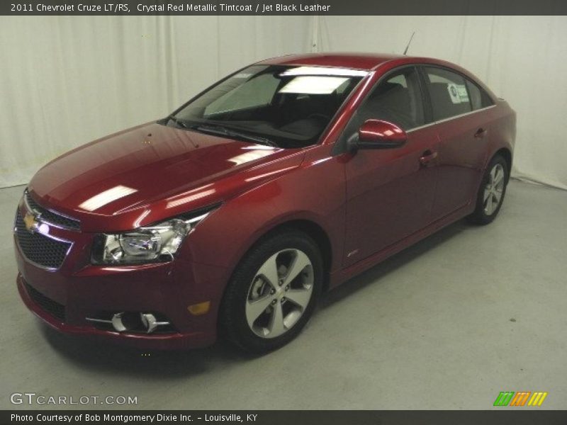 Crystal Red Metallic Tintcoat / Jet Black Leather 2011 Chevrolet Cruze LT/RS