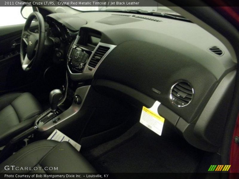 Crystal Red Metallic Tintcoat / Jet Black Leather 2011 Chevrolet Cruze LT/RS