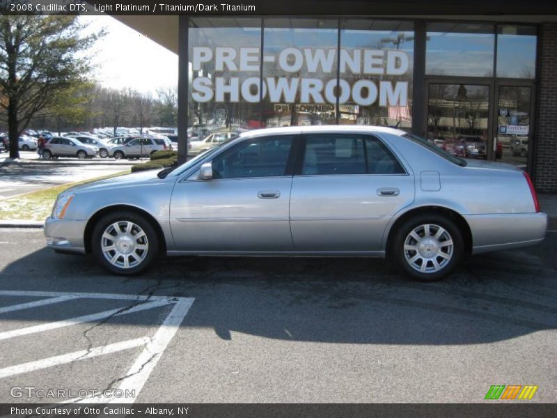 Light Platinum / Titanium/Dark Titanium 2008 Cadillac DTS