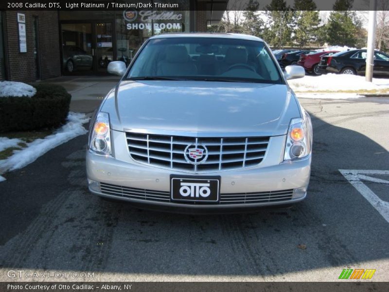 Light Platinum / Titanium/Dark Titanium 2008 Cadillac DTS