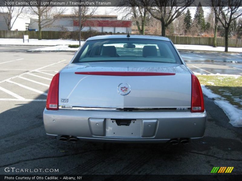 Light Platinum / Titanium/Dark Titanium 2008 Cadillac DTS