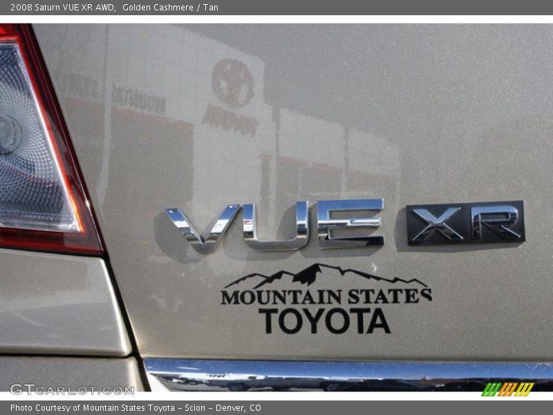Golden Cashmere / Tan 2008 Saturn VUE XR AWD