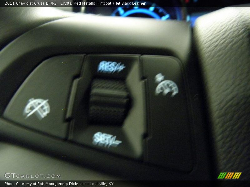 Crystal Red Metallic Tintcoat / Jet Black Leather 2011 Chevrolet Cruze LT/RS