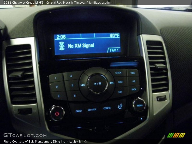 Crystal Red Metallic Tintcoat / Jet Black Leather 2011 Chevrolet Cruze LT/RS