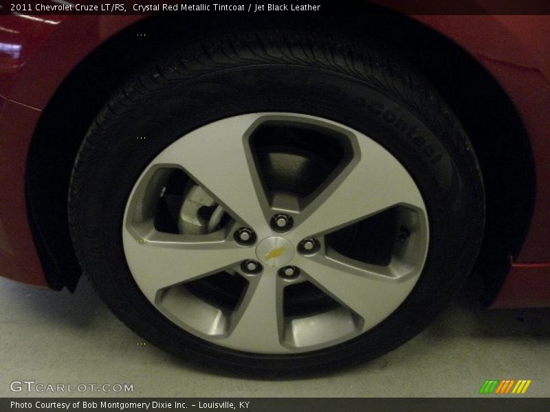 Crystal Red Metallic Tintcoat / Jet Black Leather 2011 Chevrolet Cruze LT/RS