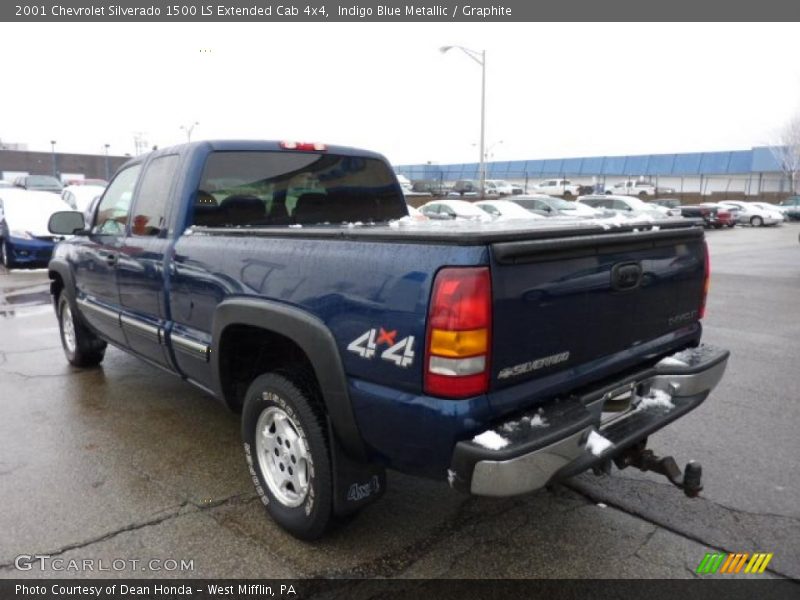  2001 Silverado 1500 LS Extended Cab 4x4 Indigo Blue Metallic