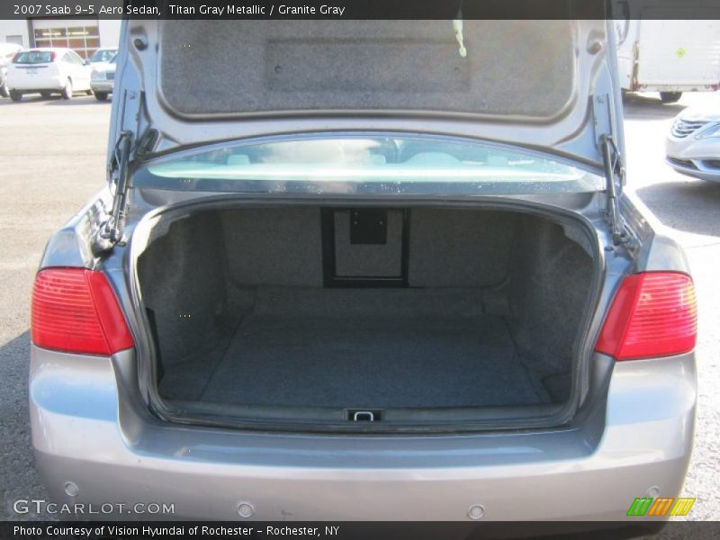 Titan Gray Metallic / Granite Gray 2007 Saab 9-5 Aero Sedan