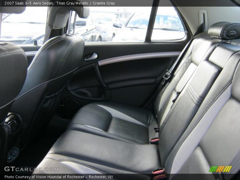 Titan Gray Metallic / Granite Gray 2007 Saab 9-5 Aero Sedan