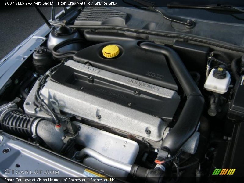  2007 9-5 Aero Sedan Engine - 2.3 Liter Turbocharged DOHC 16-Valve 4 Cylinder
