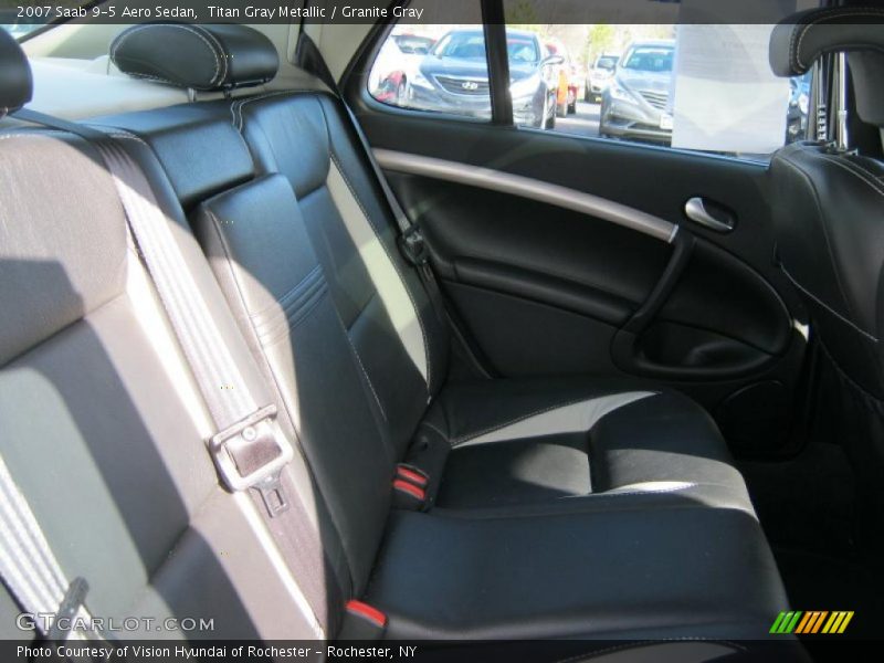 Titan Gray Metallic / Granite Gray 2007 Saab 9-5 Aero Sedan