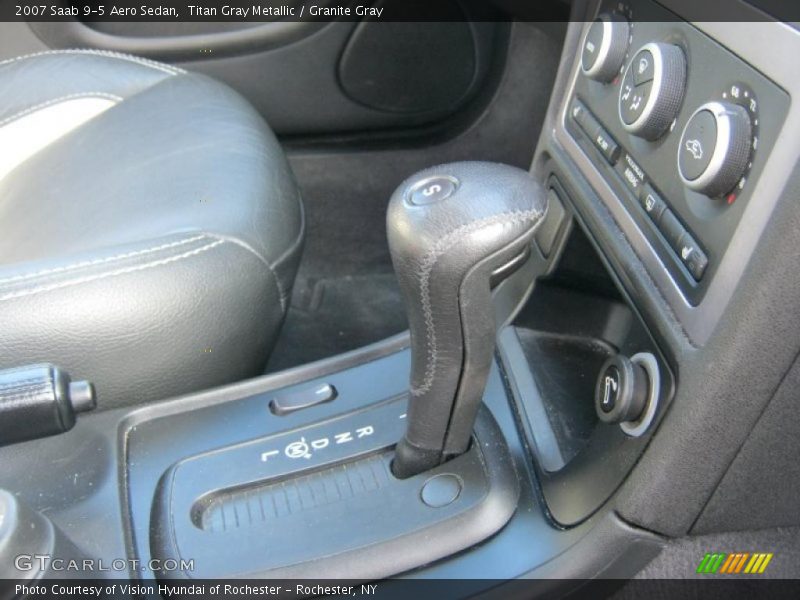  2007 9-5 Aero Sedan 5 Speed Sentronic Automatic Shifter