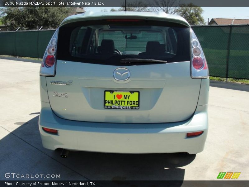 Stellar Silver Mica / Black 2006 Mazda MAZDA5 Sport