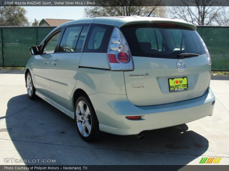 Stellar Silver Mica / Black 2006 Mazda MAZDA5 Sport